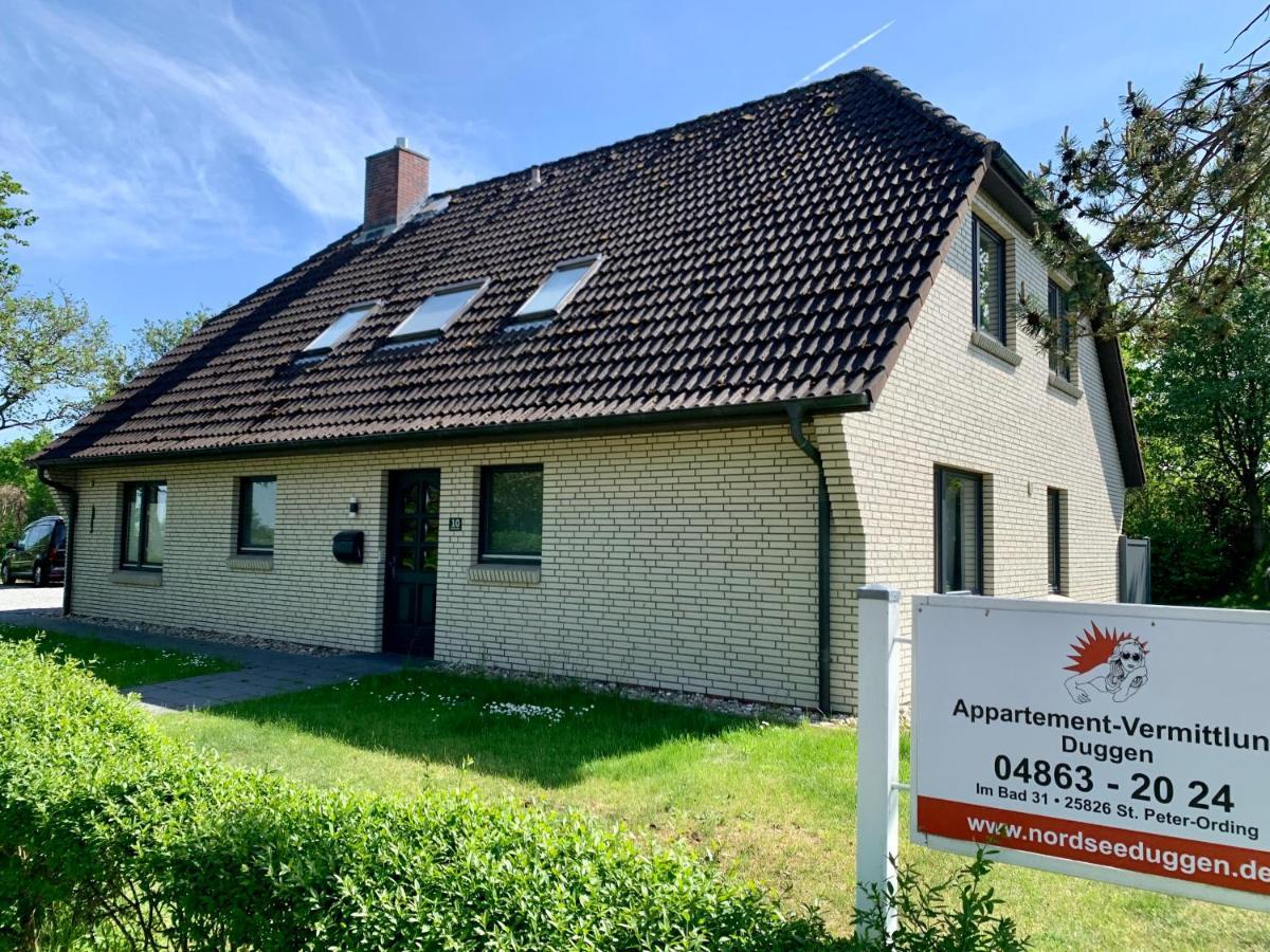 Ferienwohnung 4 In Der Waldstrasse Sankt Peter-Ording Exterior foto